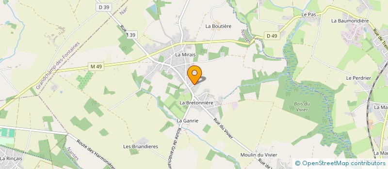 localisation de l'entreprise SCI SAFAR à CHAPELLE-SUR-ERDRE (LA)