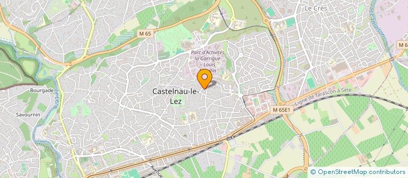 localisation de l'entreprise SCI SAFARA  CASTELNAU-LE-LEZ