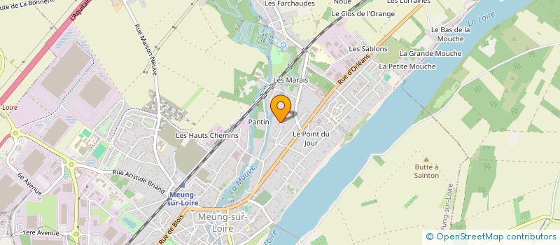 localisation de l'entreprise SCI SAFARIX à MEUNG-SUR-LOIRE