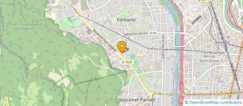 localisation de l'entreprise SCI SAFARYAN  FONTAINE