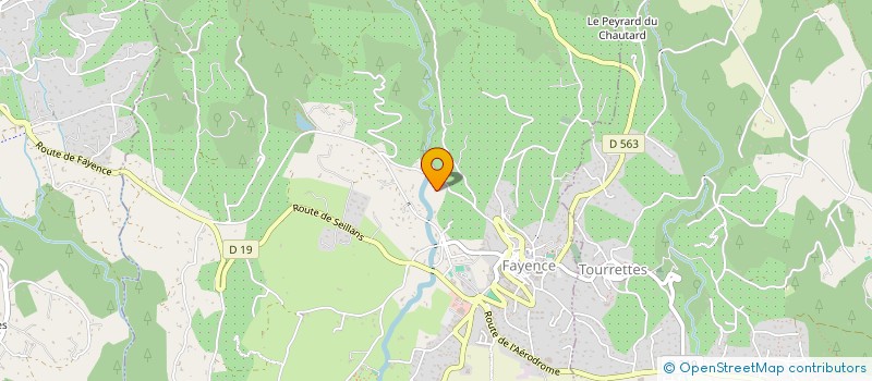 localisation de l'entreprise SCI SAFCO  FAYENCE