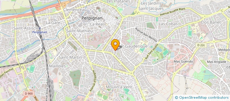 localisation de l'entreprise SCI SAFE à PERPIGNAN