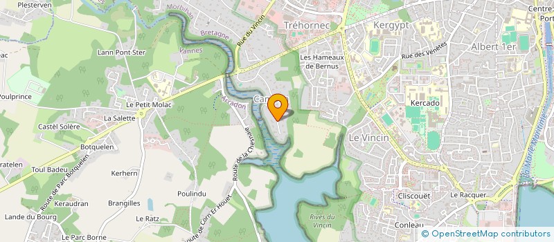 localisation de l'entreprise SCI SAFE II à VANNES