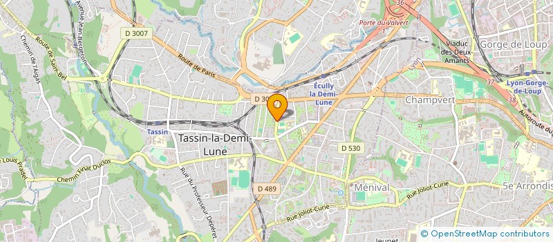 localisation de l'entreprise SCI SAFETY IMMO  TASSIN-LA-DEMI-LUNE