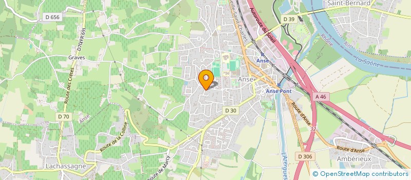 localisation de l'entreprise SCI SAFF  ANSE