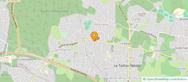localisation de l'entreprise SCI SAFI  LE TAILLAN-MEDOC