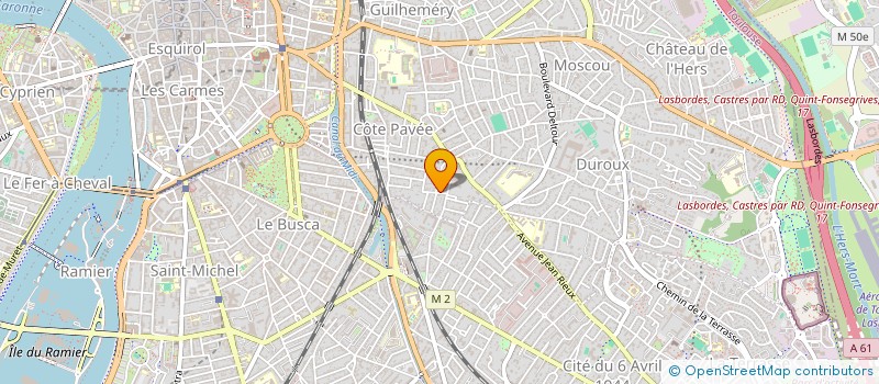 localisation de l'entreprise SCI SAFI à TOULOUSE