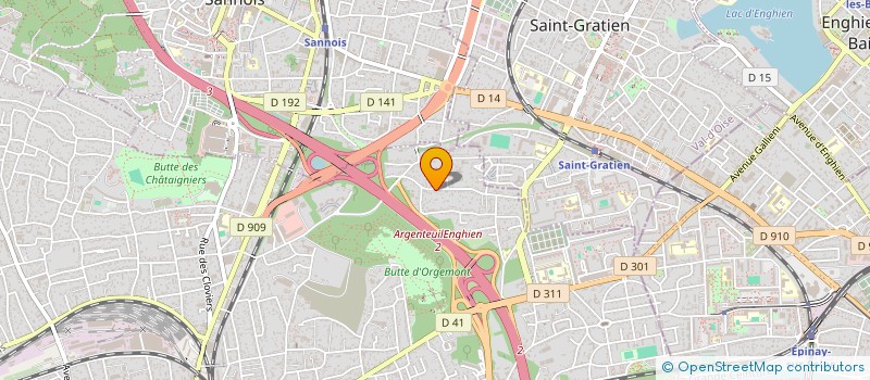 localisation de l'entreprise SCI SAFI  ARGENTEUIL