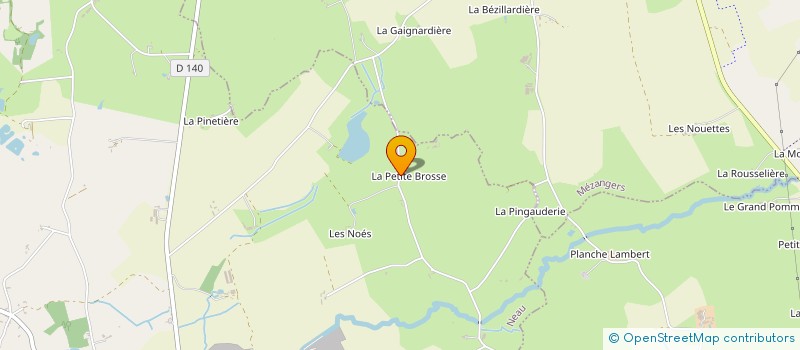 localisation de l'entreprise SCI SAFINA  NEAU