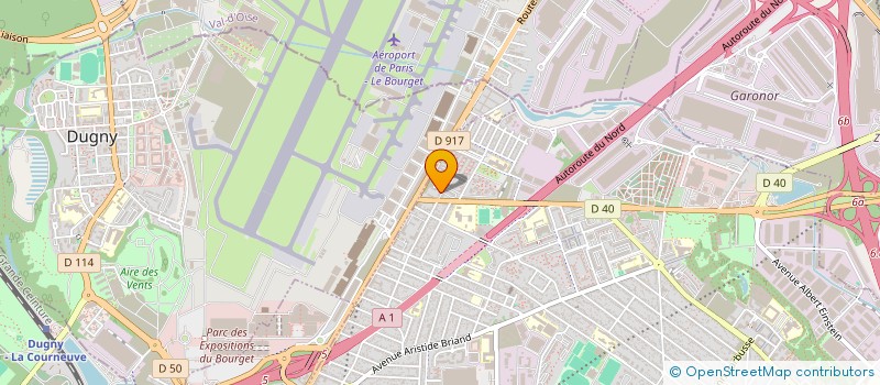 localisation de l'entreprise SCI SAFIR à LE BLANC-MESNIL
