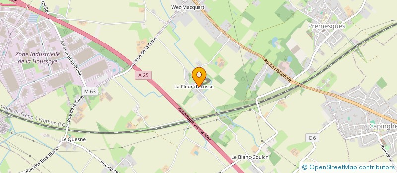 localisation de l'entreprise SCI SAFRAMI  LILLE