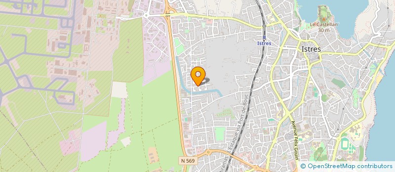 localisation de l'entreprise SCI SAFRAN  ISTRES