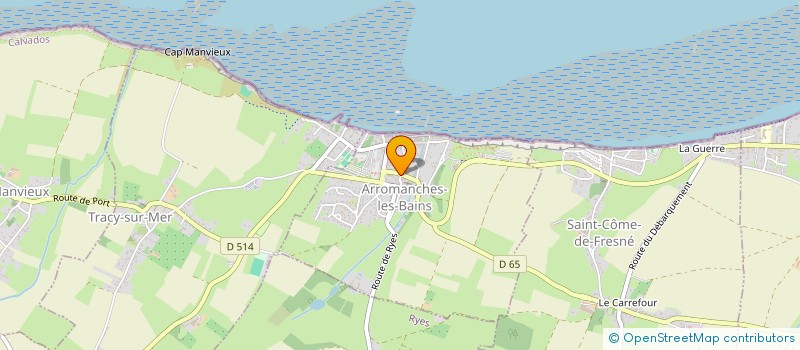 localisation de l'entreprise SCI SAFRANA  MANVIEUX