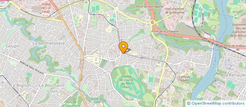 localisation de l'entreprise SCI SAFRE à NANTES