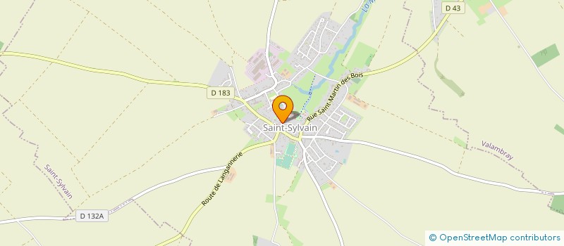 localisation de l'entreprise SCI SAFREGUES  ROTS