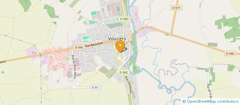 localisation de l'entreprise SCI SAFREST  COURLAY