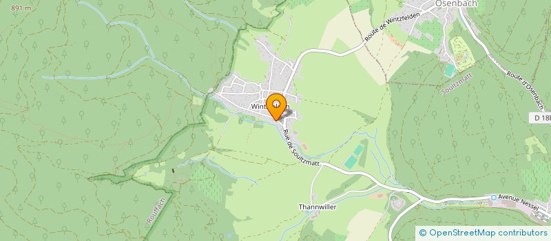 localisation de l'entreprise SCI SAG  SOULTZMATT