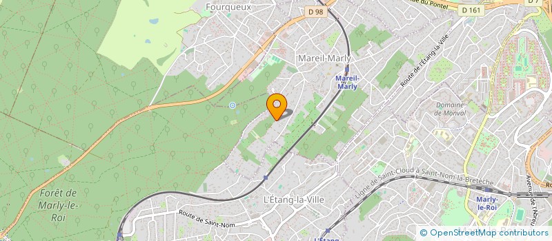 localisation de l'entreprise SCI SAGA à MAREIL-MARLY