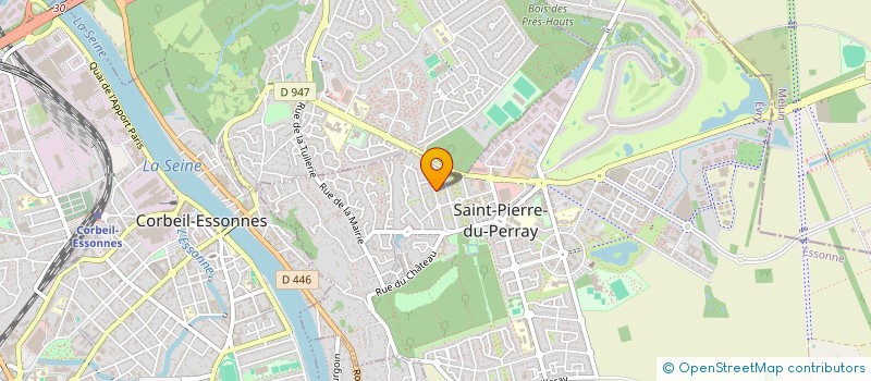 localisation de l'entreprise SCI SAGA à SAINT-PIERRE-DU-PERRAY
