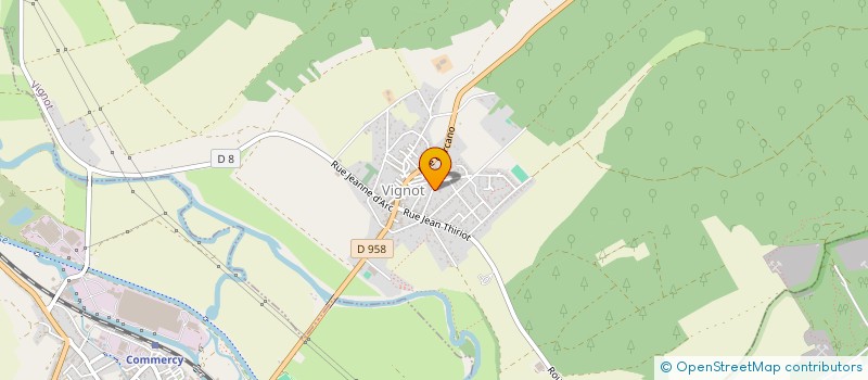 localisation de l'entreprise SCI SAGA à VIGNOT