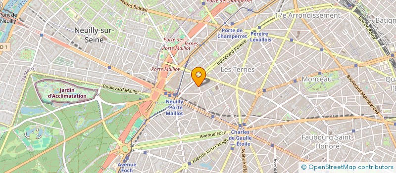 localisation de l'entreprise SCI SAGA BRUNEL  PARIS