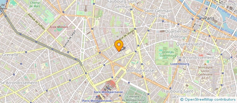 localisation de l'entreprise SCI SAGAN  PARIS