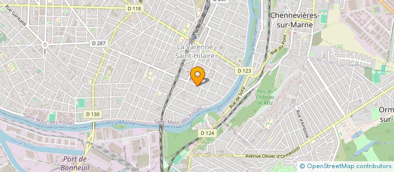 localisation de l'entreprise SCI SAGAN CHERCHE MIDI à SAINT-MAUR-DES-FOSSES