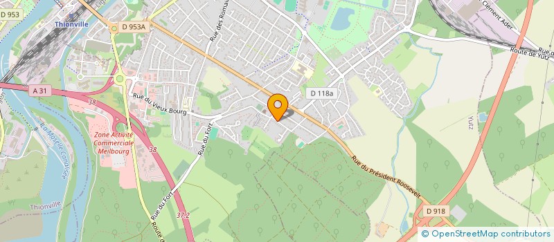 localisation de l'entreprise SCI SAGE AND CO  ILLANGE