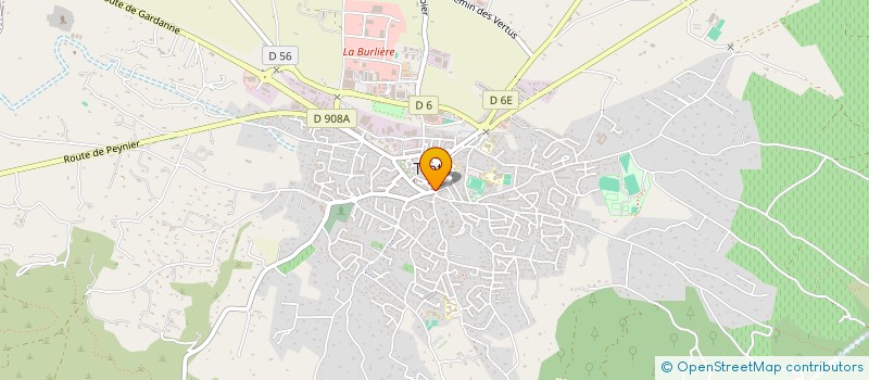 localisation de l'entreprise SCI SAGE II à TRETS