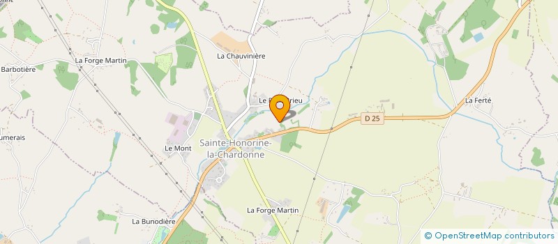 localisation de l'entreprise SCI SAGET-QUILLIOU à SAINTE-HONORINE-LA-CHARDONNE