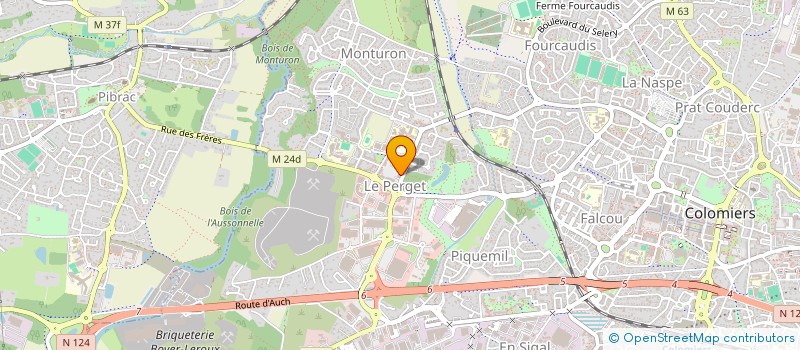 localisation de l'entreprise SCI SAGI à COLOMIERS