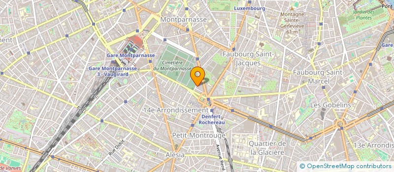 localisation de l'entreprise SCI SAGITTAIRE  PARIS