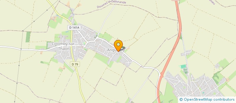 localisation de l'entreprise SCI SAGONNE  COLOMBY-ANGUERNY