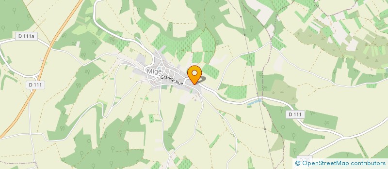 localisation de l'entreprise SCI SAGOS  MIGE