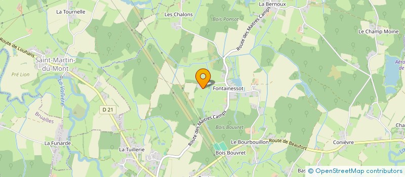 localisation de l'entreprise SCI SAGY-FONTAINESSOT  SAGY