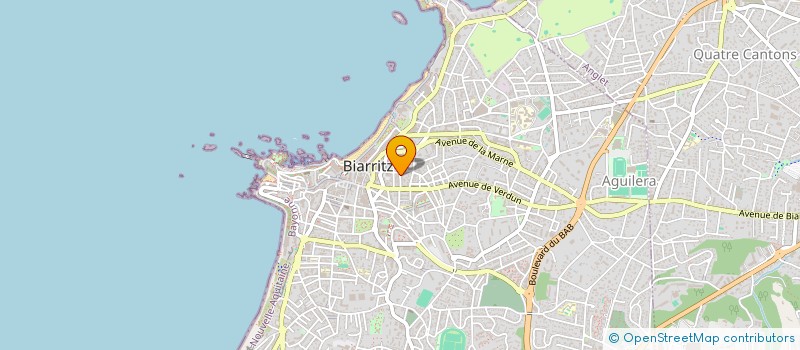 localisation de l'entreprise SCI SAHEL à BIARRITZ