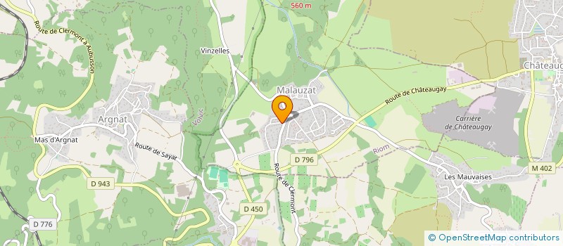 localisation de l'entreprise SCI SAHIN  MALAUZAT