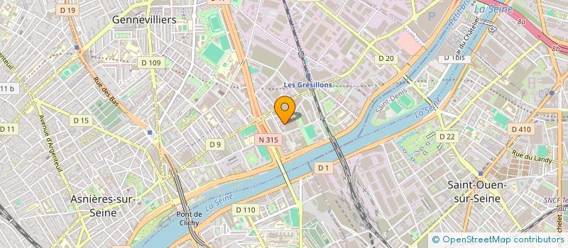 localisation de l'entreprise SCI SAIDANE  ASNIERES-SUR-SEINE