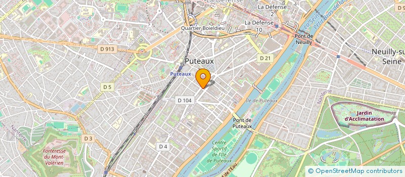 localisation de l'entreprise SCI SAIDELH WALLACE  PUTEAUX