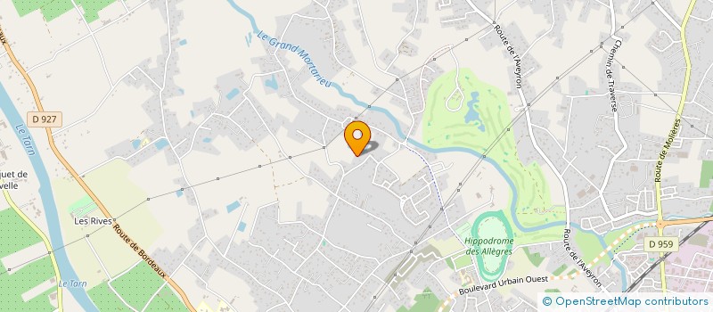 localisation de l'entreprise SCI SAIDI 3NC  MONTAUBAN