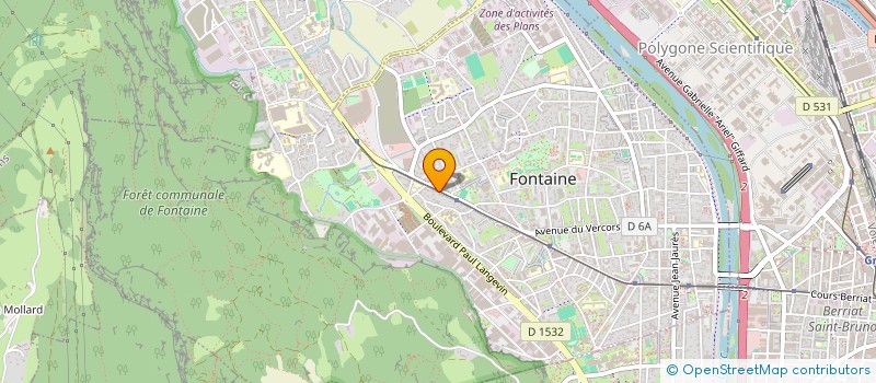 localisation de l'entreprise SCI SAIDI  FONTAINE