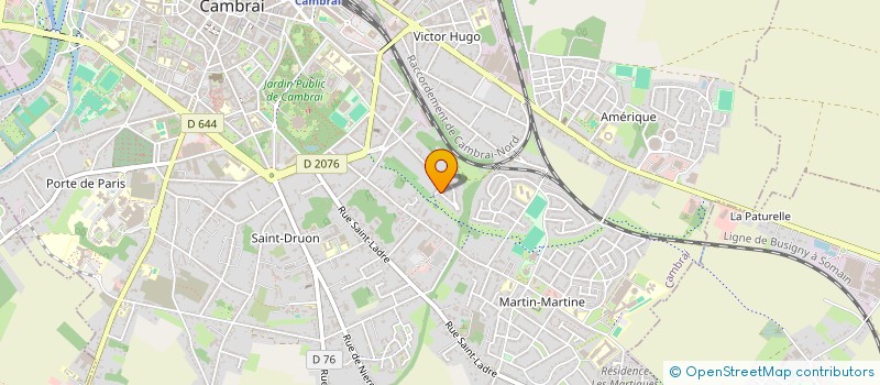 localisation de l'entreprise SCI SAIDI à CAMBRAI