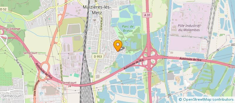 localisation de l'entreprise SCI SAIFA  MAIZIERES-LES-METZ