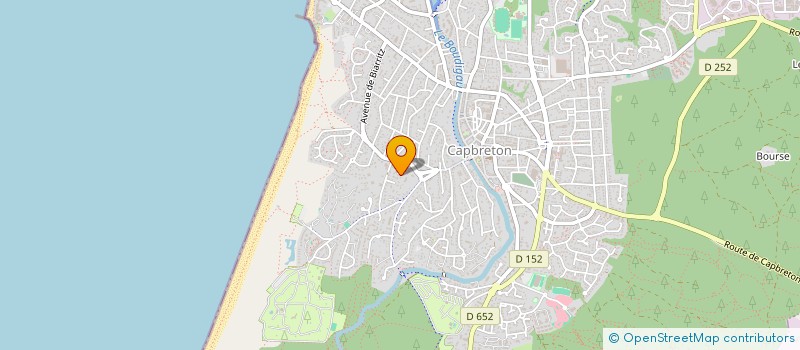 localisation de l'entreprise SCI SAIGON à CAPBRETON