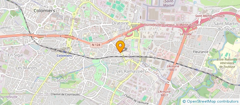 localisation de l'entreprise SCI SAIGON NGUYEN 81 à COLOMIERS