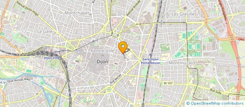 localisation de l'entreprise SCI - SAIL à DIJON