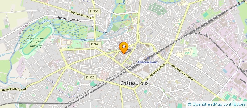 localisation de l'entreprise SCI SAINKENTEND à CHATEAUROUX