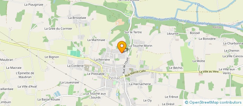 localisation de l'entreprise SCI SAINT ACHILLE  PEILLAC