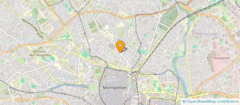 localisation de l'entreprise SCI SAINT-AGRICOL à MONTPELLIER