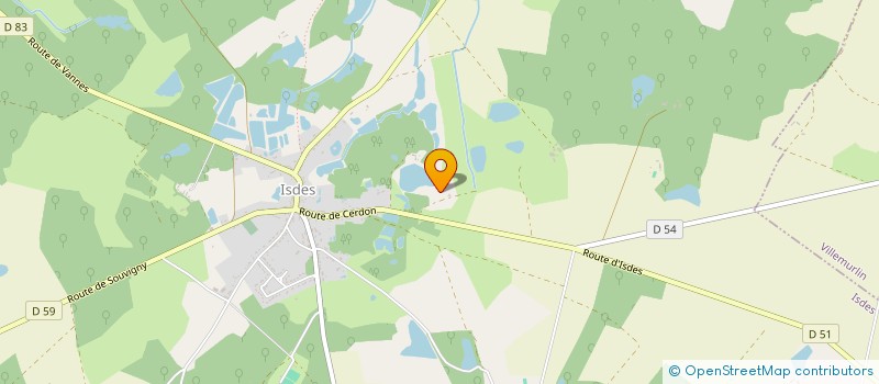 localisation de l'entreprise SCI SAINT AIGNAN LES HAUTS OUEST à ISDES